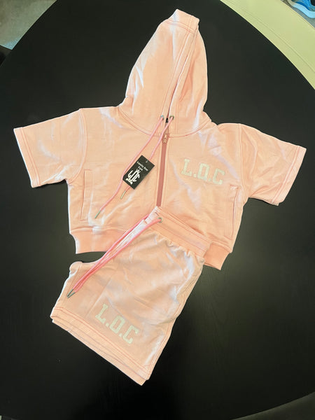 Womans L.O.C Hoodie Short Set